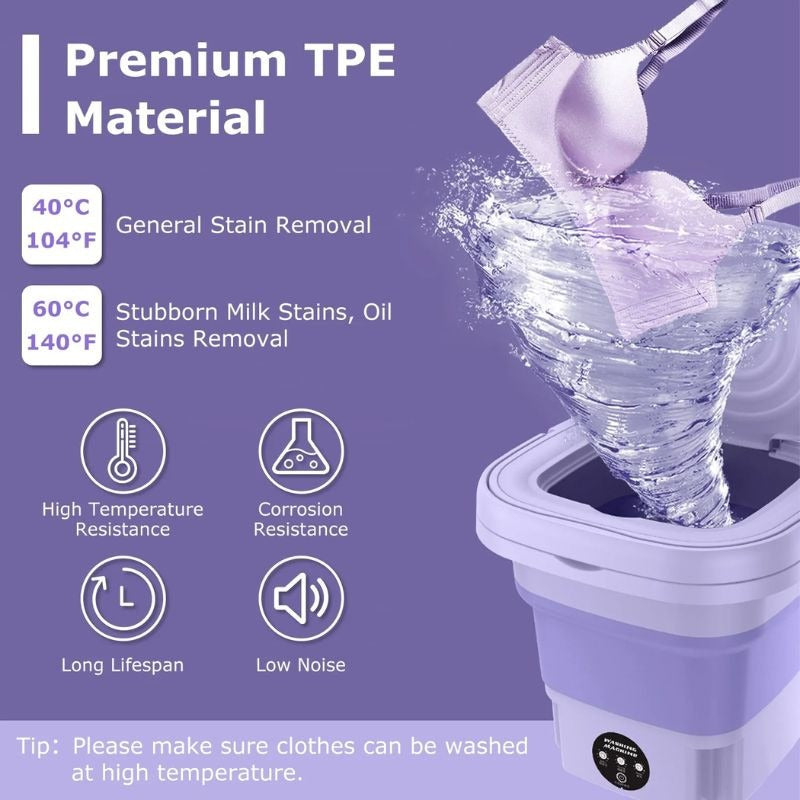 ™Mini lavatrice pieghevole